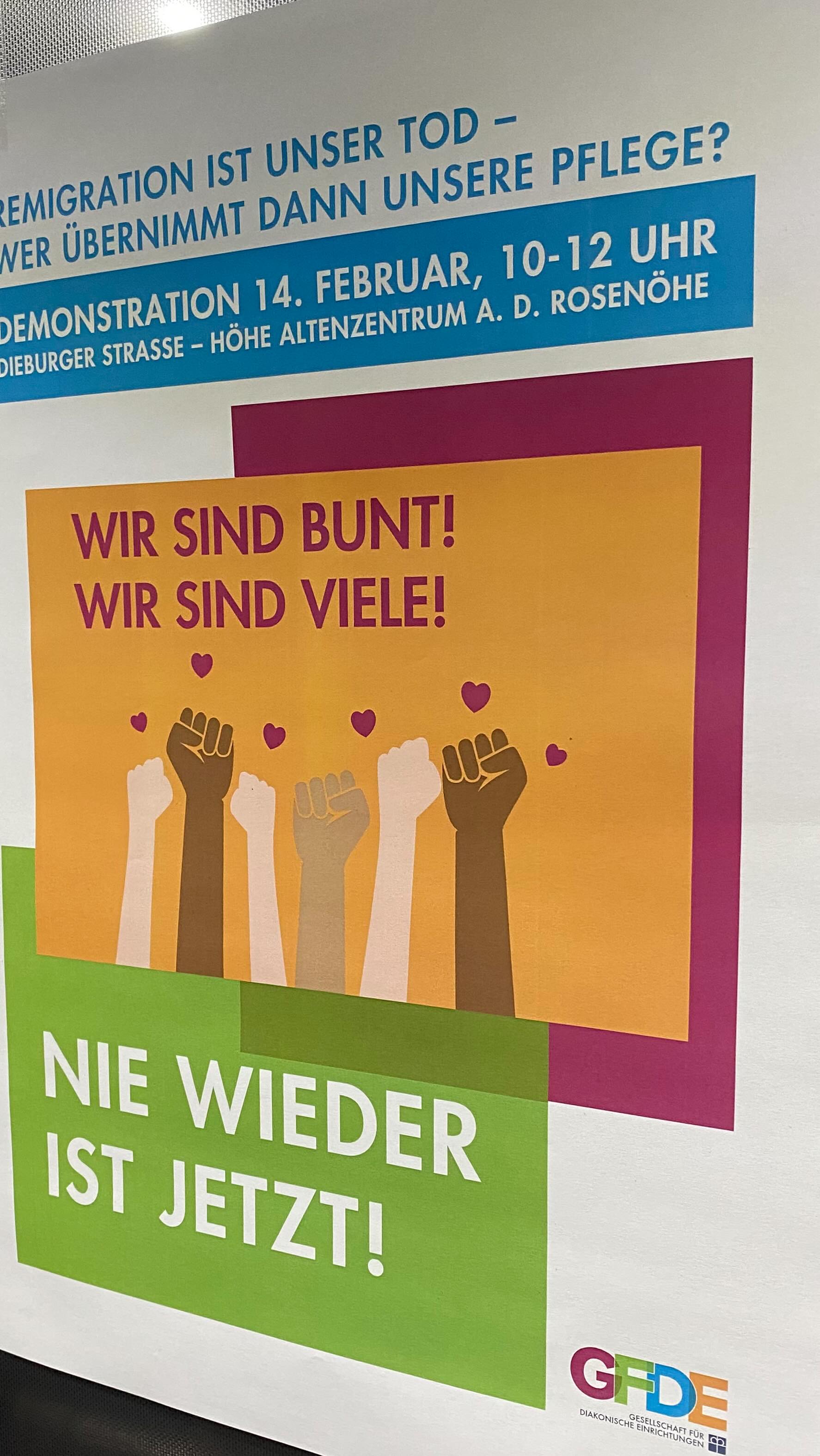 Füreinander da sein .. das ist der Grund warum wir heute alle hier sind ...