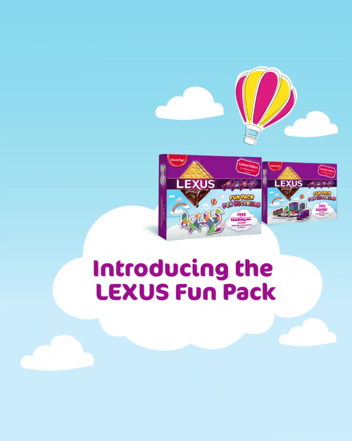 Munchy's - Introducing the LEXUS Fun Pack! 4 different... | Facebook