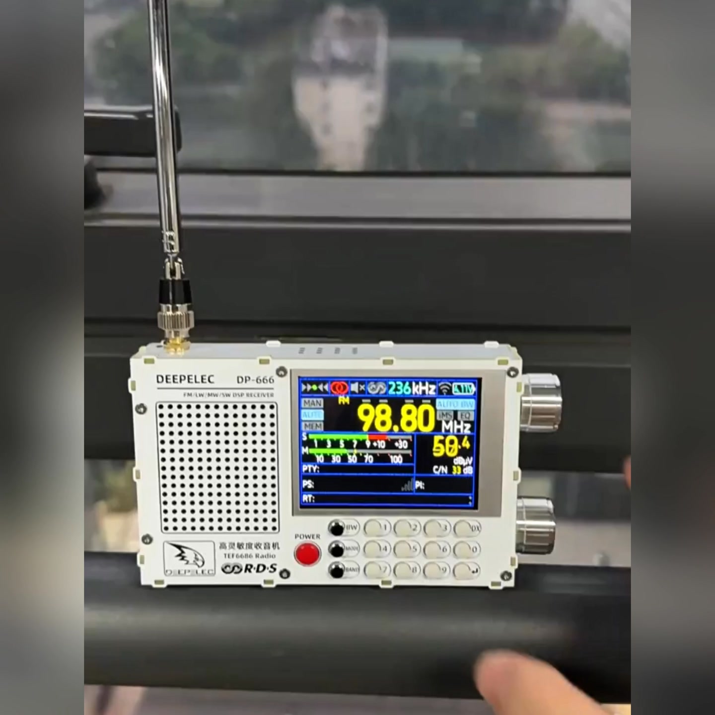 😱😱The DP-666 is a high-sensitivity radio based on NXP's high ...