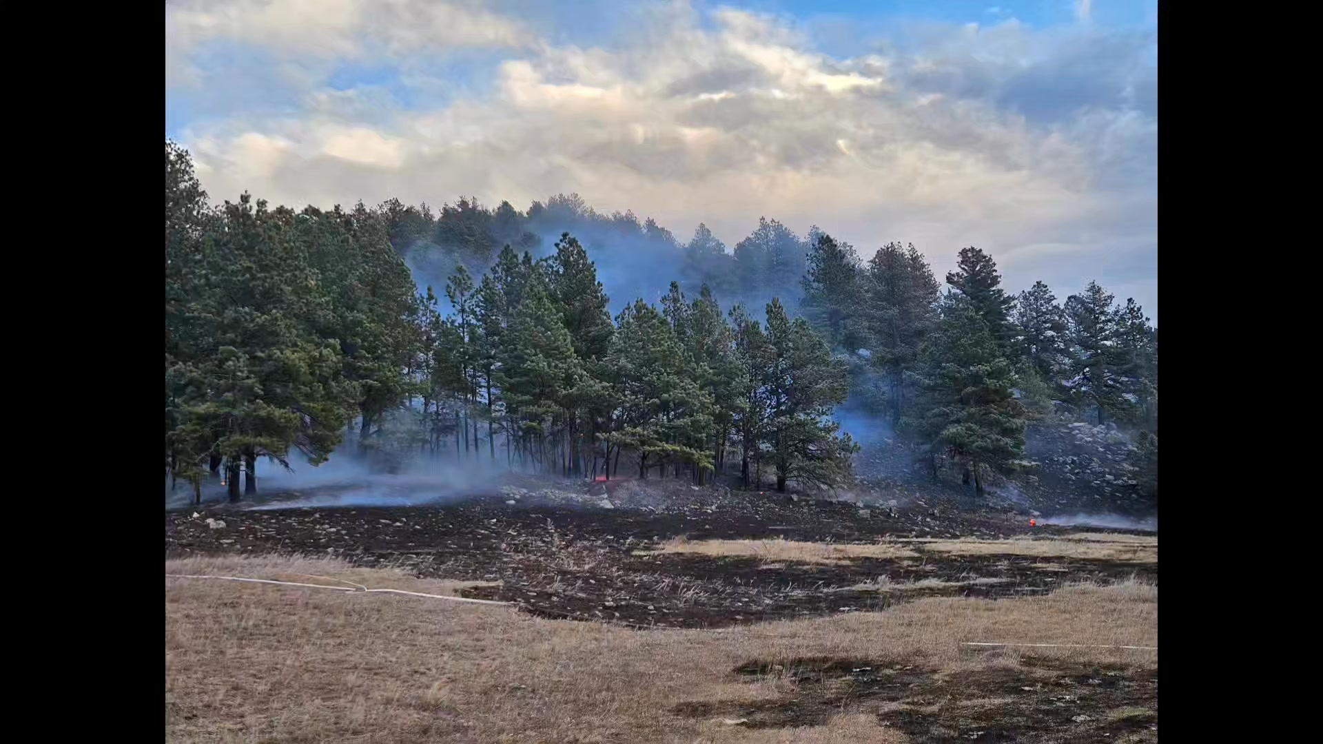 Here are some more images from the Greyhound Fire east of Keystone ...