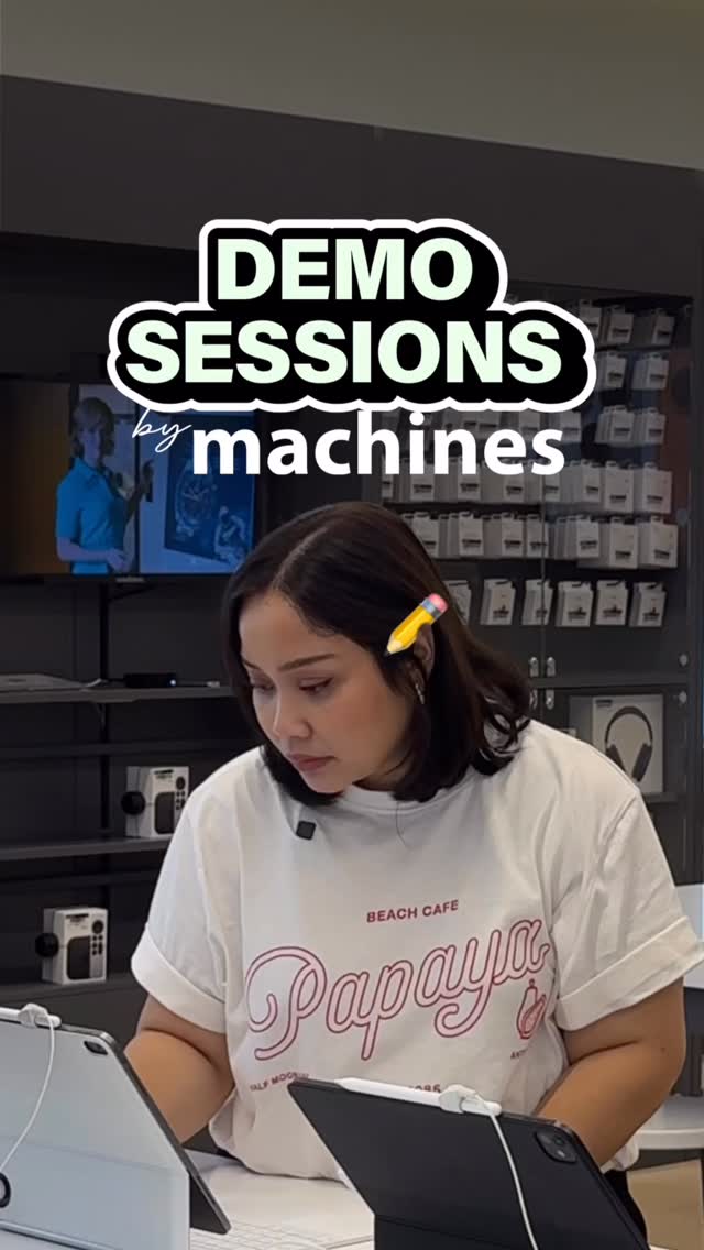Join us for a free 15-minute demo session in-stores and learn how to ...