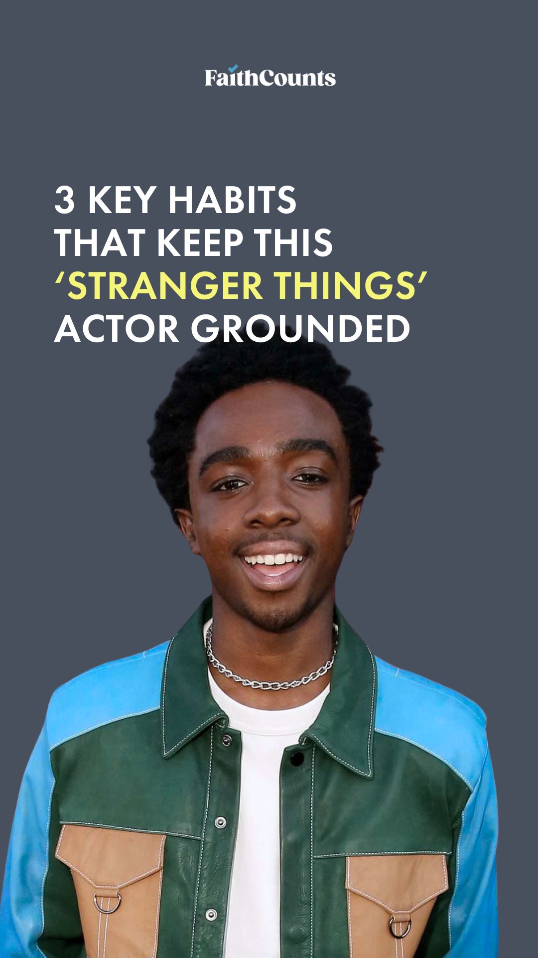 Stranger Things actor Caleb McLaughlin shares about his faith journey ...