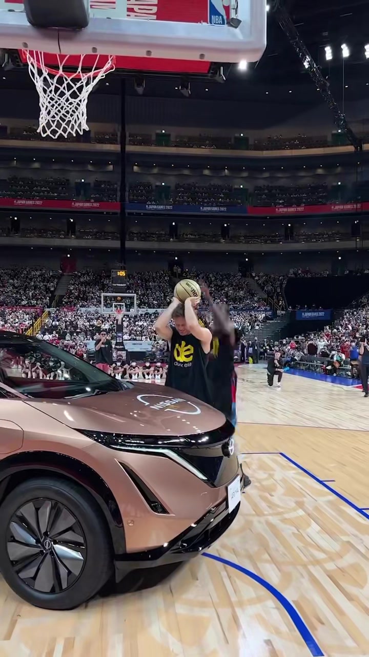 All angles and reactions to B-Ruff’s final dunk in Japan 😮‍💨🏀 # ...