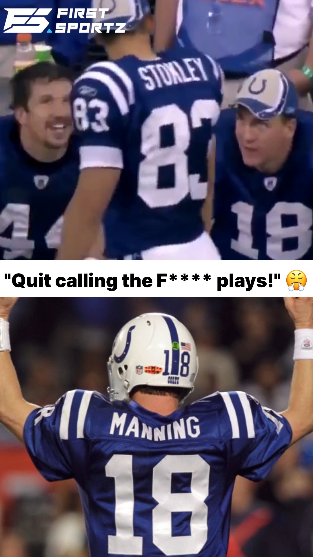 THROWBACK to when Peyton Manning and Jeff Saturday gave us the most ...