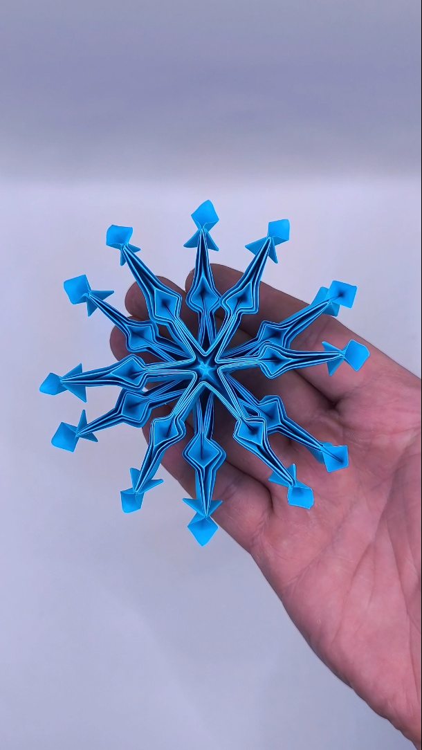 Origami Snowflake ️ ️ Tutorial Already On My YouTube channel "Origami ...