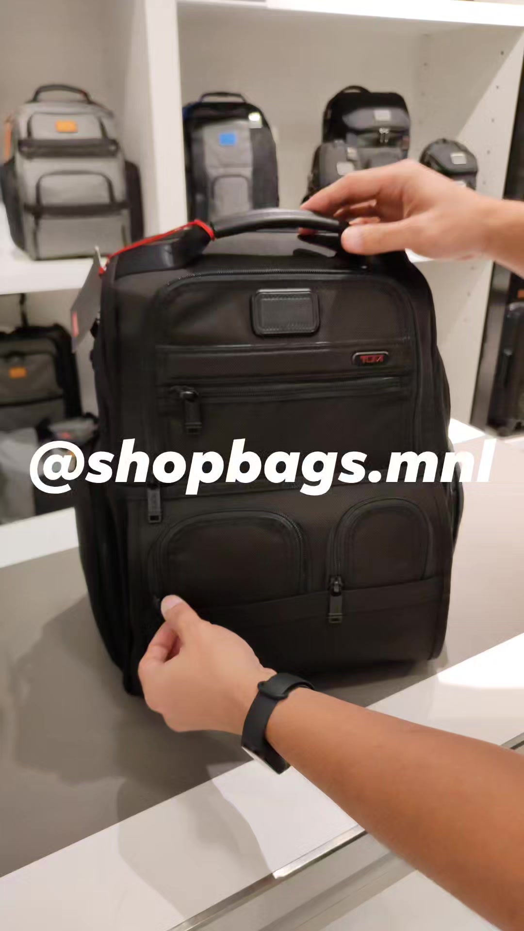 brands like tumi backpacks Branded Nomadic Custom Black Brand New TUMI Alpha 3