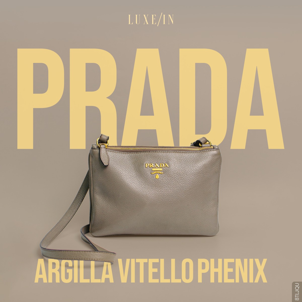 What makes the Přåďā Argilla Vitello Phenix Leather Crossbody Bag 
