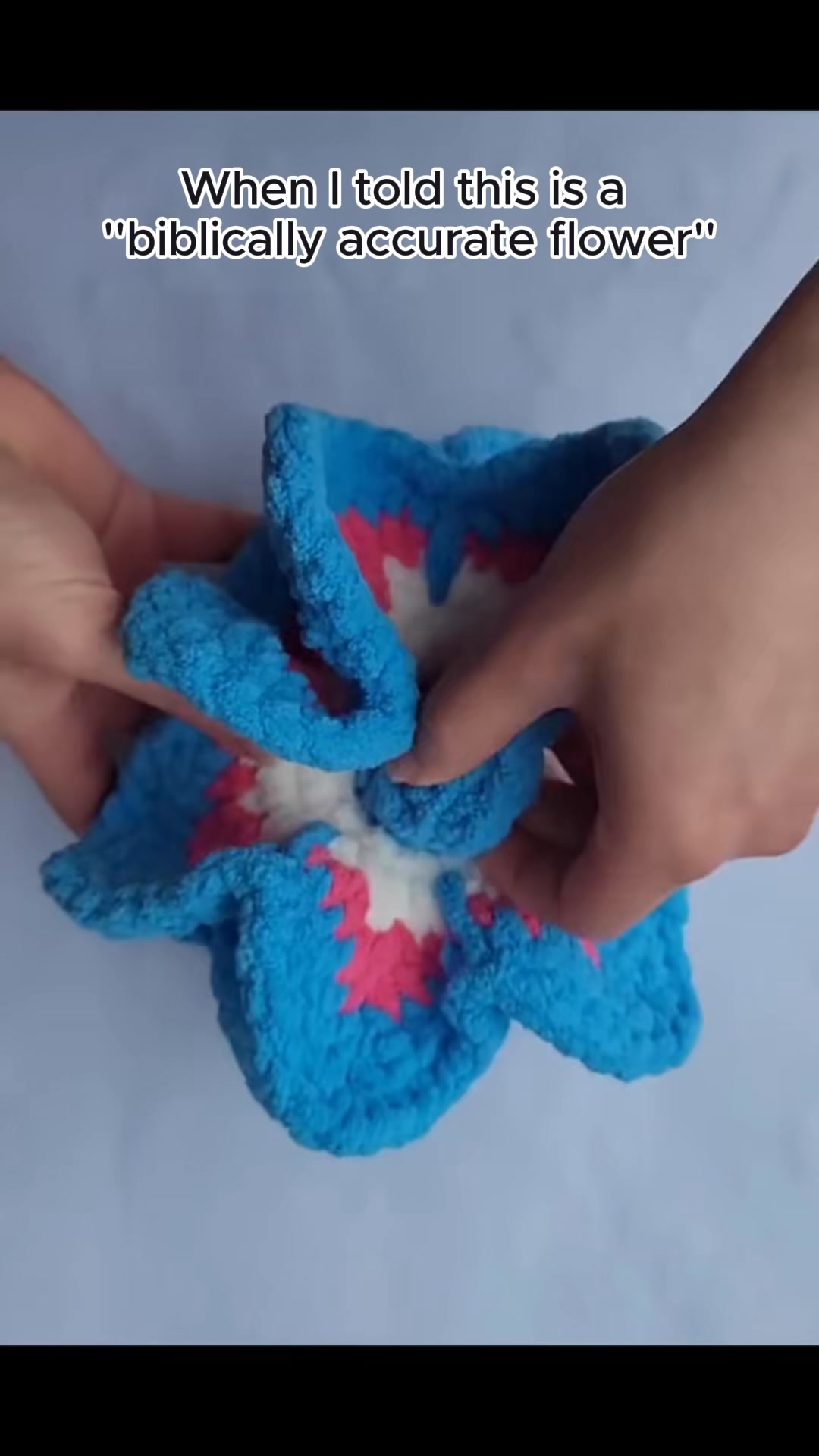 Another silent Fidget toy - Forget Me Not Fidget 😍🥰 #crochet # ...