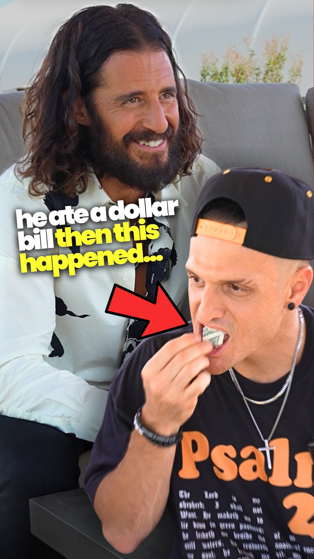 Even Jesus didn’t see this coming… 😂😂 @jonathanroumieofficial ...