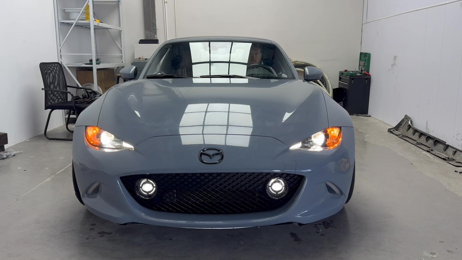 カーボンミアタ　Carbon miata NDロードスター メッシュグリル Spyder The ND メッシュグリル Carbon available the website ND