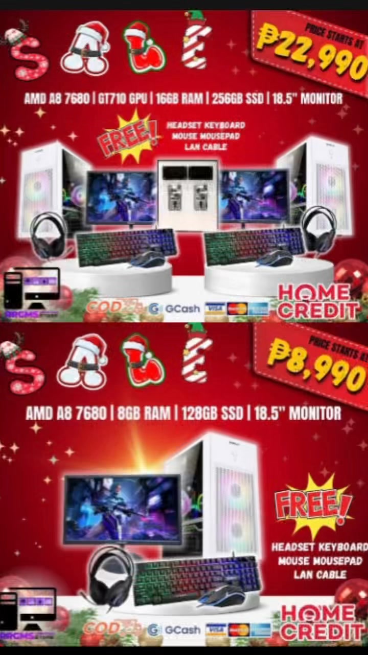 BUY 1 TAKE 1 piso net computer set full of latest games ( patok na ...