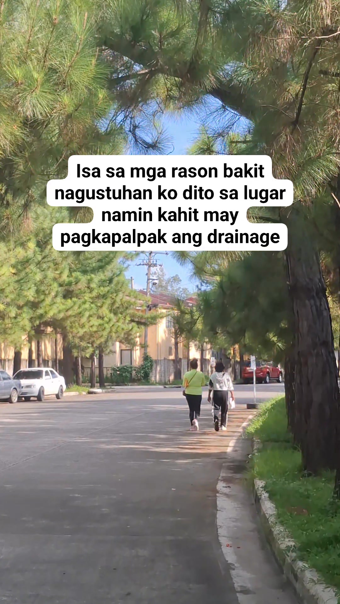 Iba talaga sa pakiramdam kapag mapuno ang lugar #GreenSpaces # ...