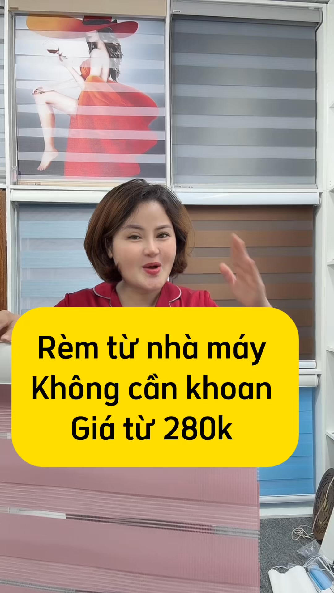 Giá 280k m2 “Lắp rèm không cần khoan – Đẹp ngay, gọn liền tay!”Không ...