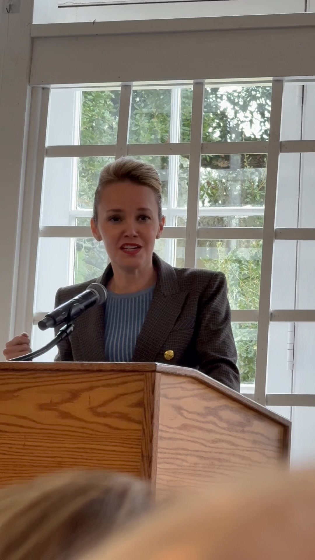 Mayor Elect Helena Moreno spoke to #Womenofthestorm today. She covered ...