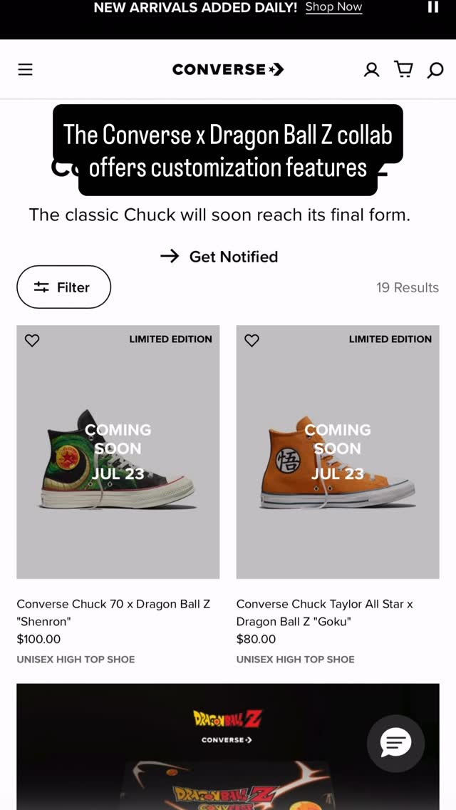 If you're a huge DBZ fan like myself and a sneakerhead then this