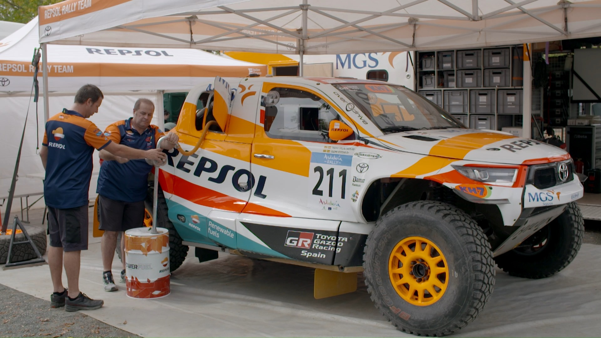 Así es el nuevo biocombustible avanzado del Repsol Toyota Rally Team ...