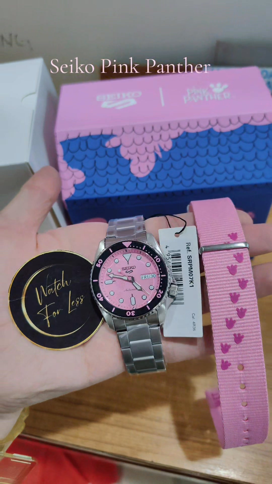 PART 97 | Let's unbox this Seiko x Pink Panther Limited Edition