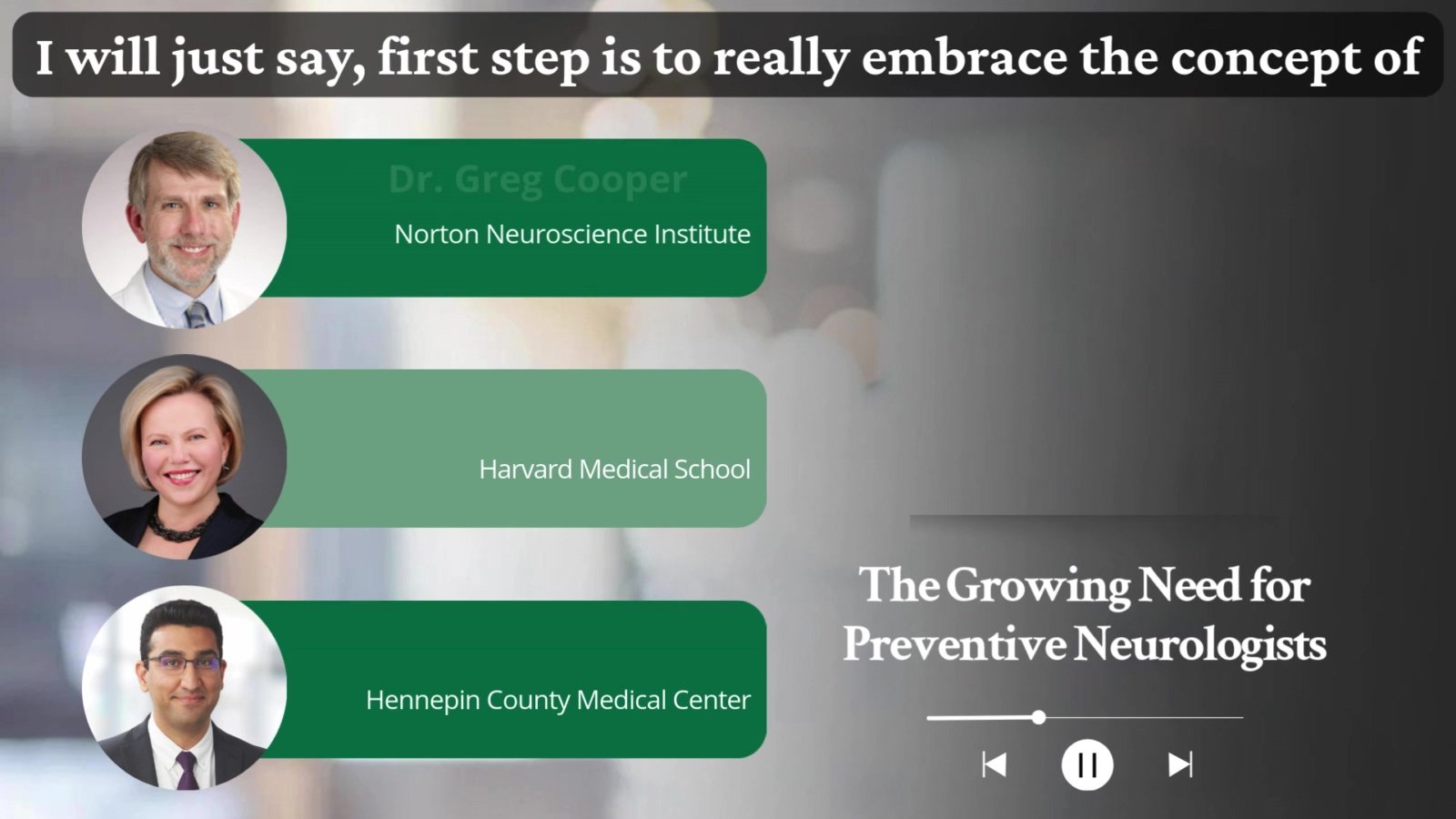 In this episode of the Neurology Podcast: Drs. Greg Cooper, Natalia ...