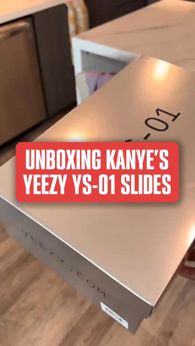 Kanye West's YEEZY YS-01 slides are lowkey lookin' like the OGs