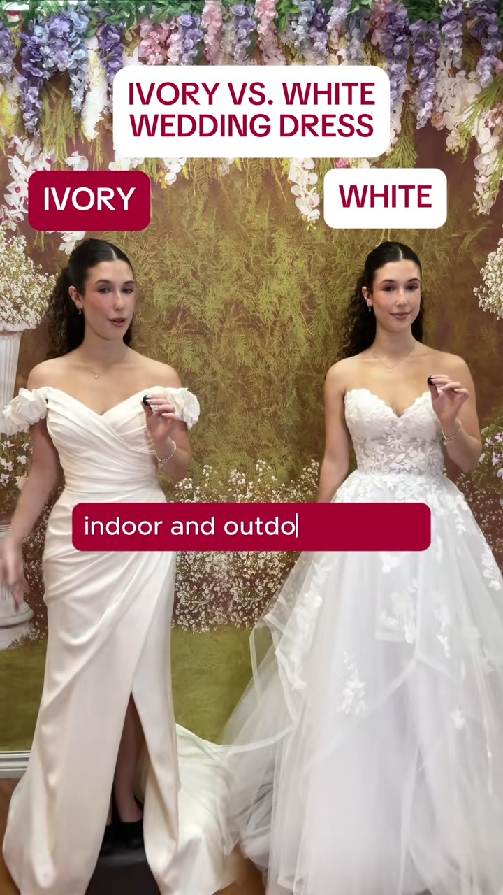 short fun wedding dresses Andrea & Leo WL020 Floral Bridal Dress 8 / White PPAZ_Base_Product Color:Vibrant Hot Pink lace overhang appears angled Navy Blue Dress Sandals