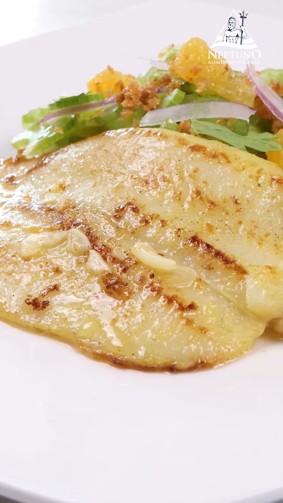 𝗥𝗲𝗰𝗲𝘁𝗮: 𝗙𝗶𝗹𝗲𝘁𝗲 𝗕𝗮𝘀𝗮 𝗮 𝗹𝗮 𝗺𝗼𝘀𝘁𝗮𝘇𝗮 𝘆 𝗻𝗮𝗿𝗮𝗻𝗷𝗮 Ingredientes: • 1 filete de ...