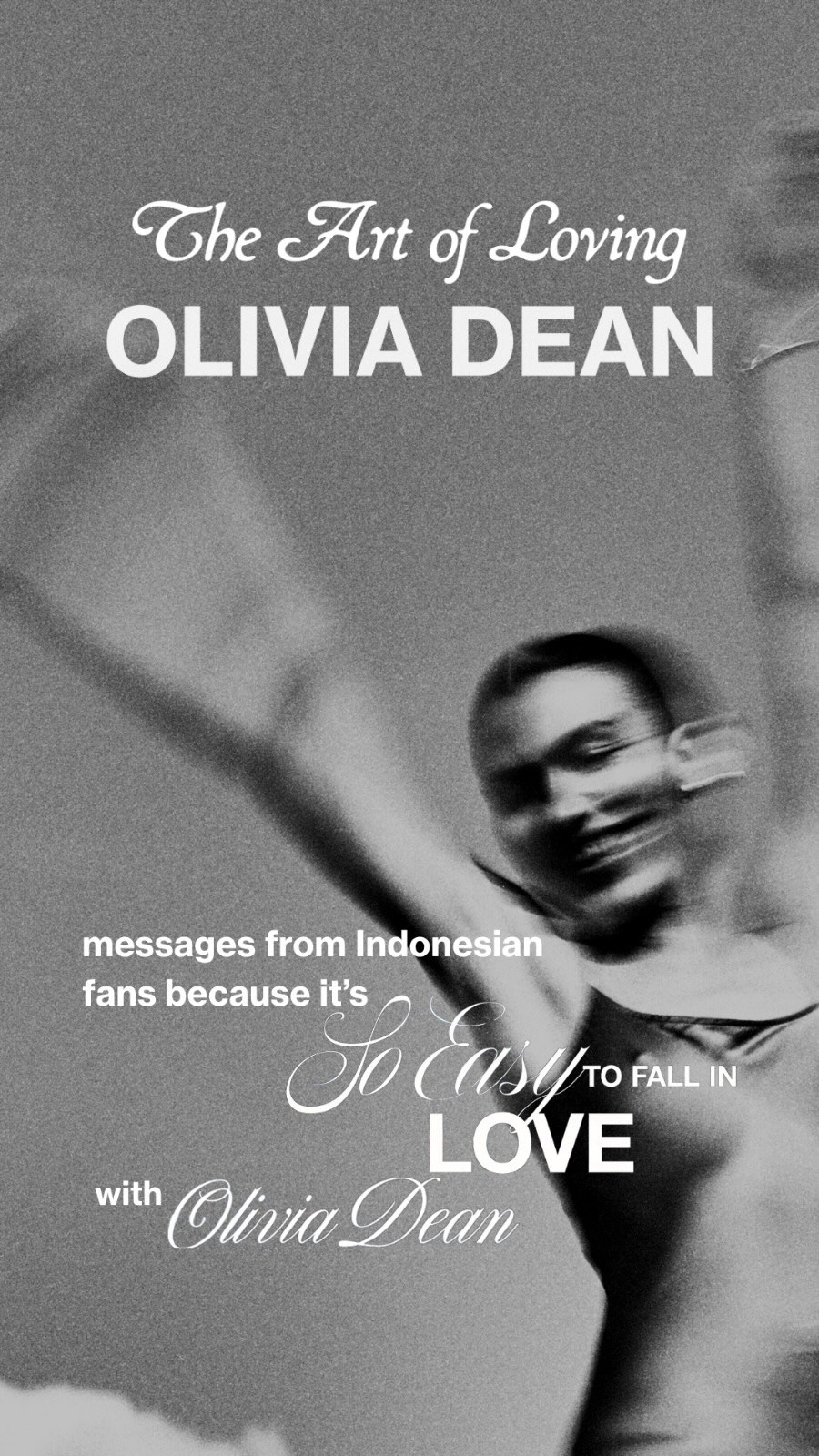 The love keeps growing for Olivia Dean, cause it's so easy to fall