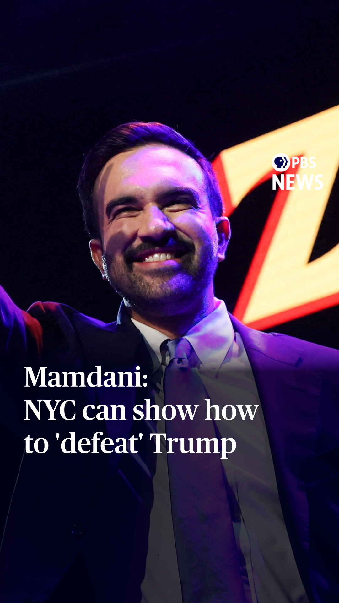 Zohran Mamdani told Donald Trump to 
