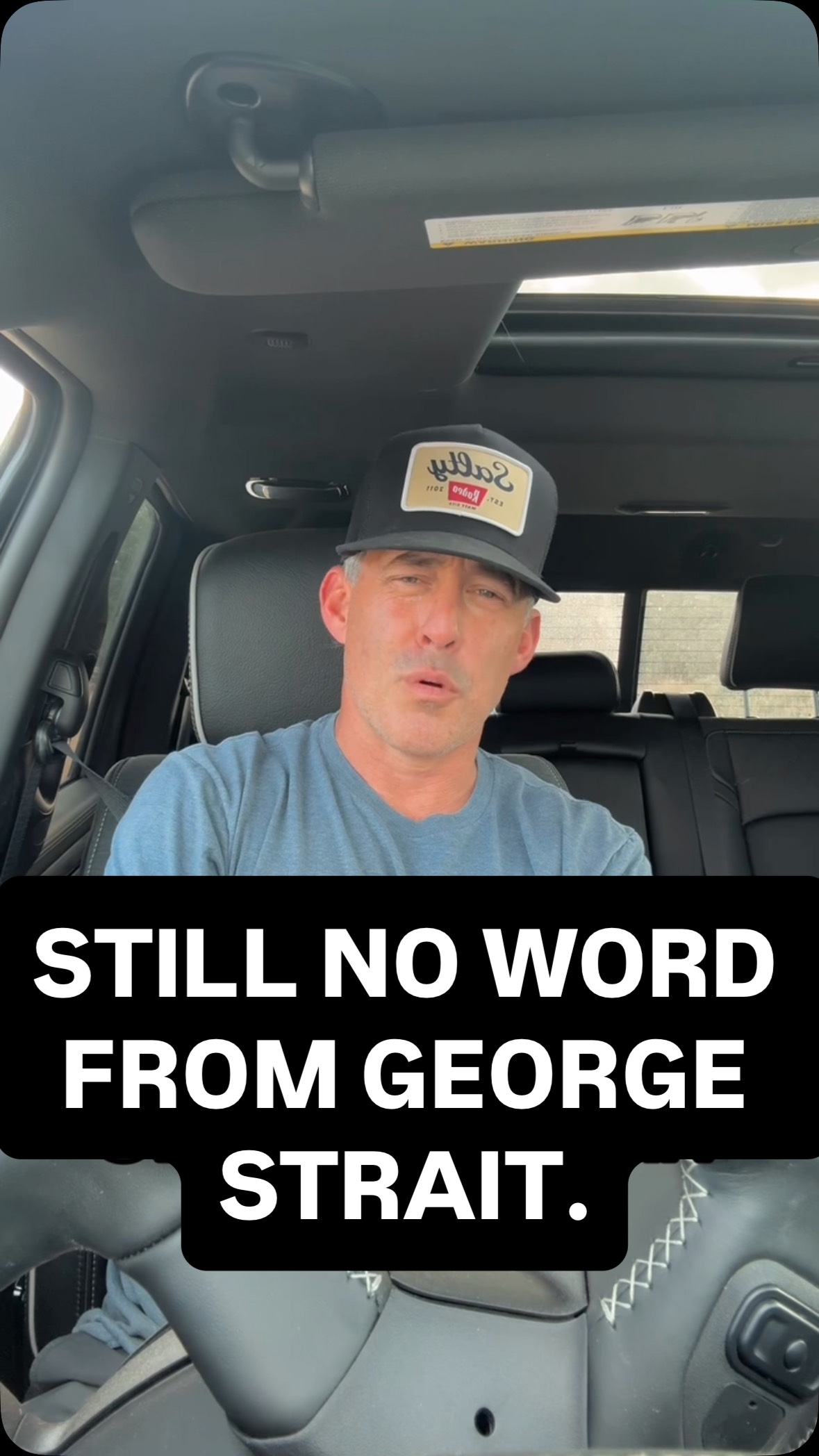 Y'all still no word from @georgestrait 😂 See yall this Friday at Rowdys ...