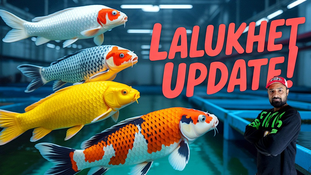 Lalukhet Market Monster Fish Update! Rare Indonesian KOI, Datnoid ...