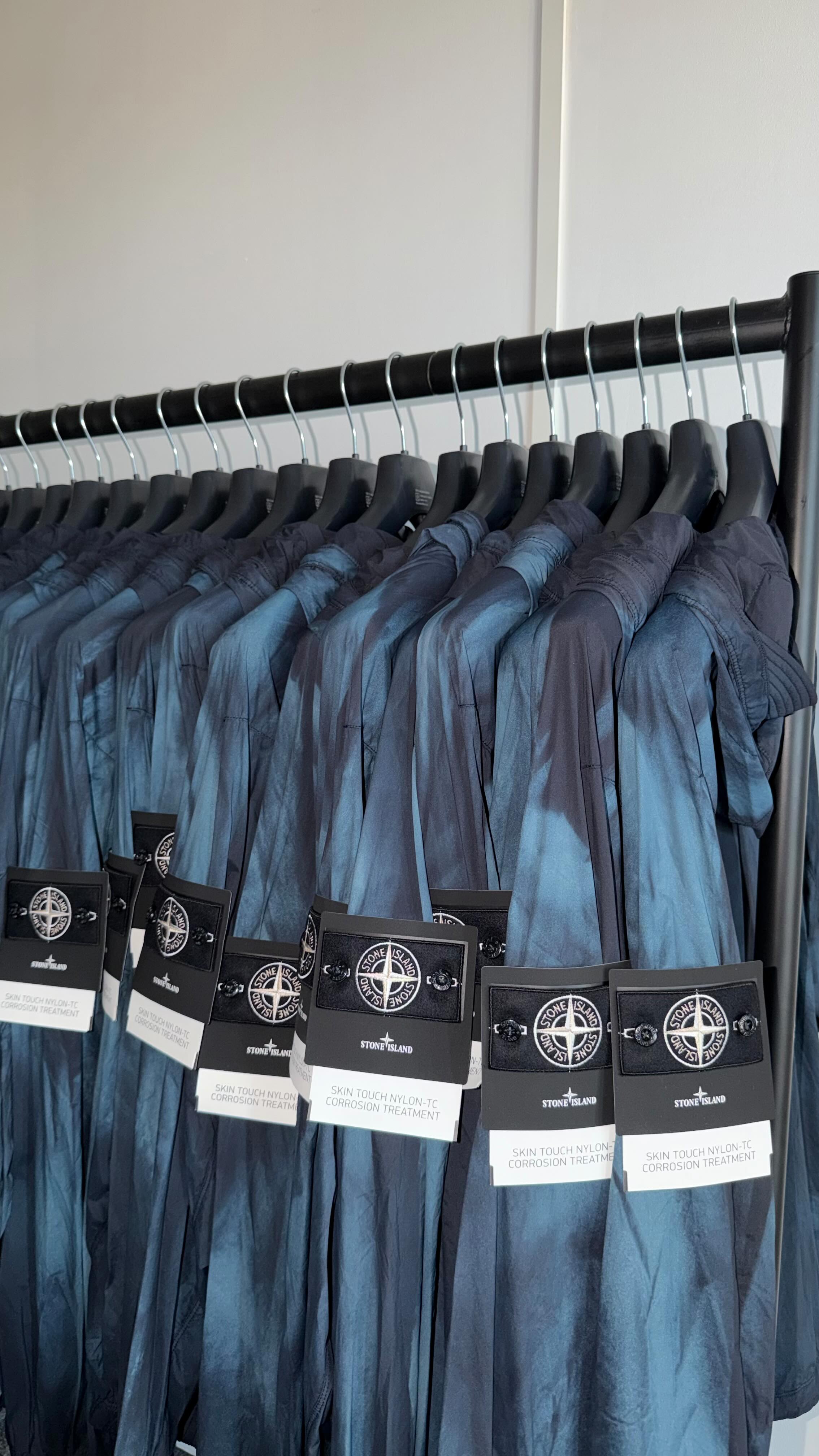 Stone Island Skin Touch Nylon-TC Corrosion Jackets dropping in all 