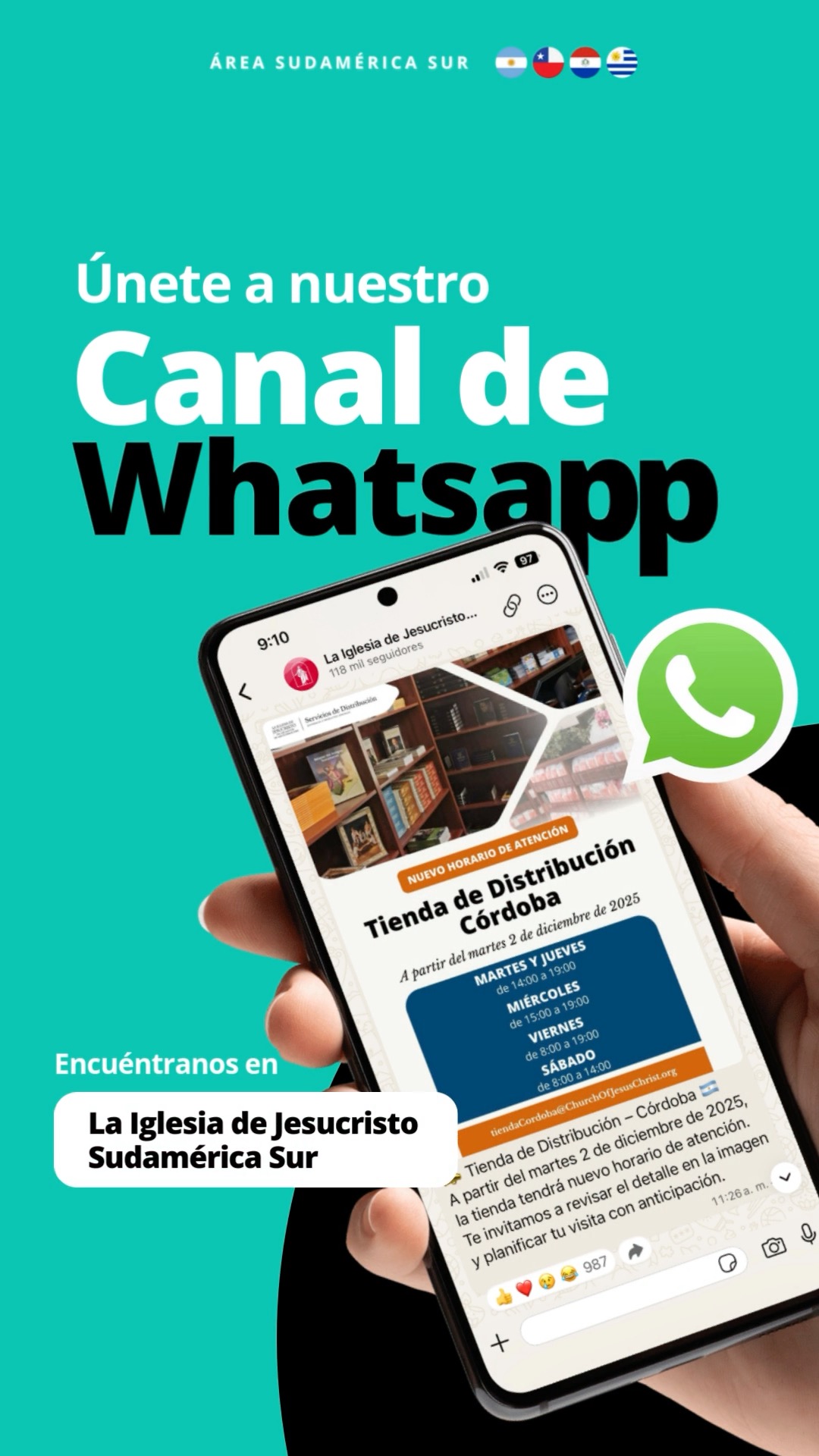 📢 ¡Únete a nuestro Canal de WhatsApp! 📢 Ahora puedes recibir mensajes ...