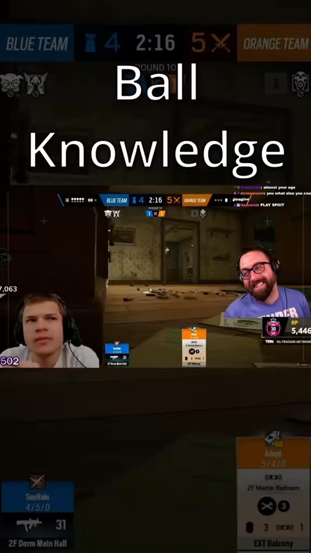 The Ball Knowledge 🔥 #rainbowsixsiege #siege #r6 #reels #explore # ...