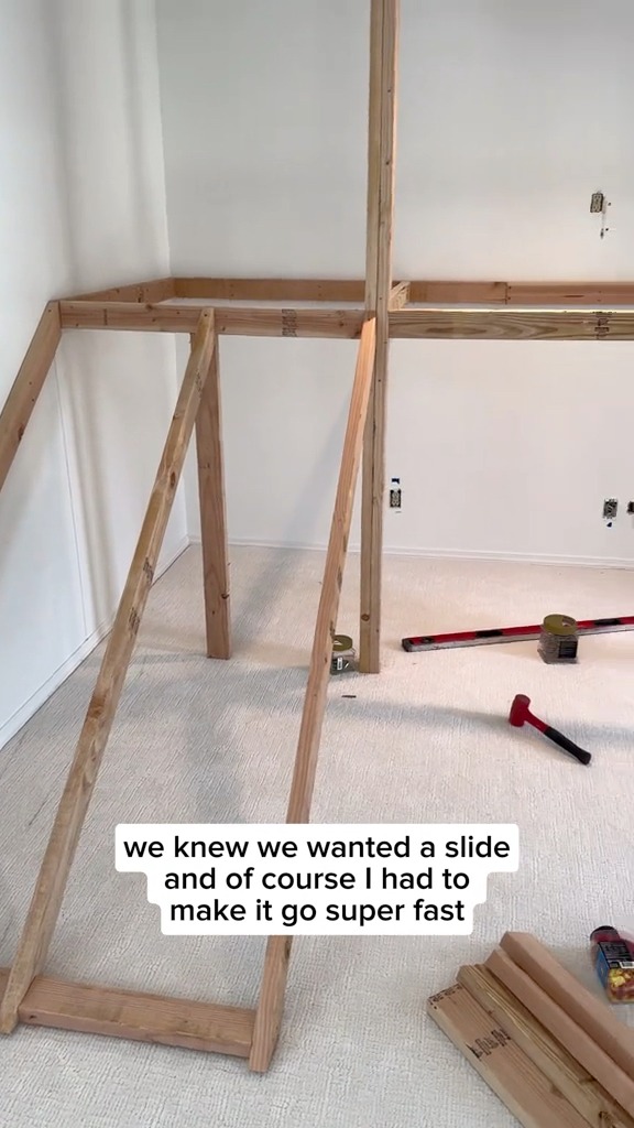 Our DIY epic playroom build has begun!!! I think this has been the most ...