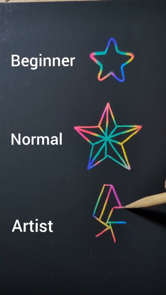 How to draw star | condsty | Facebook