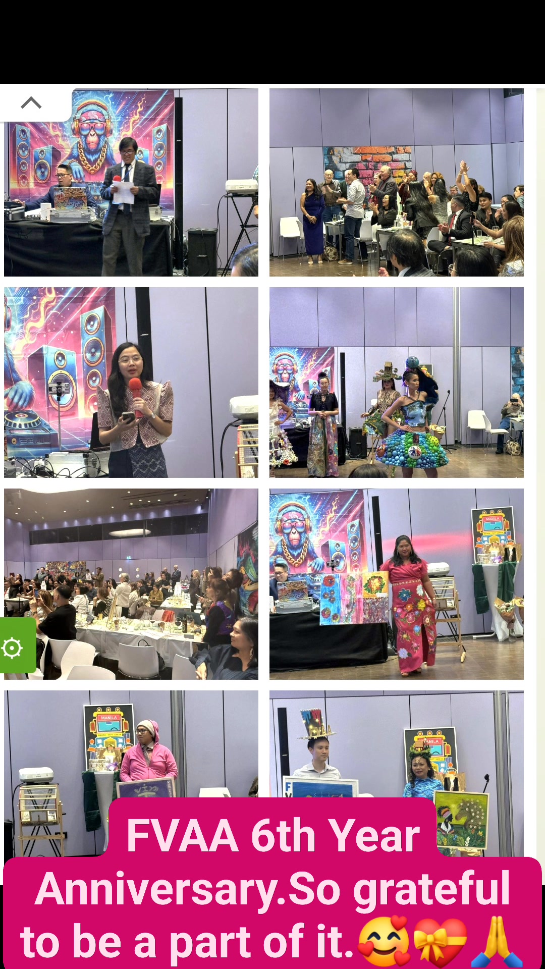 FVAA ANNIVERSARY. Indeed so grateful to be a part of this wonderful ...