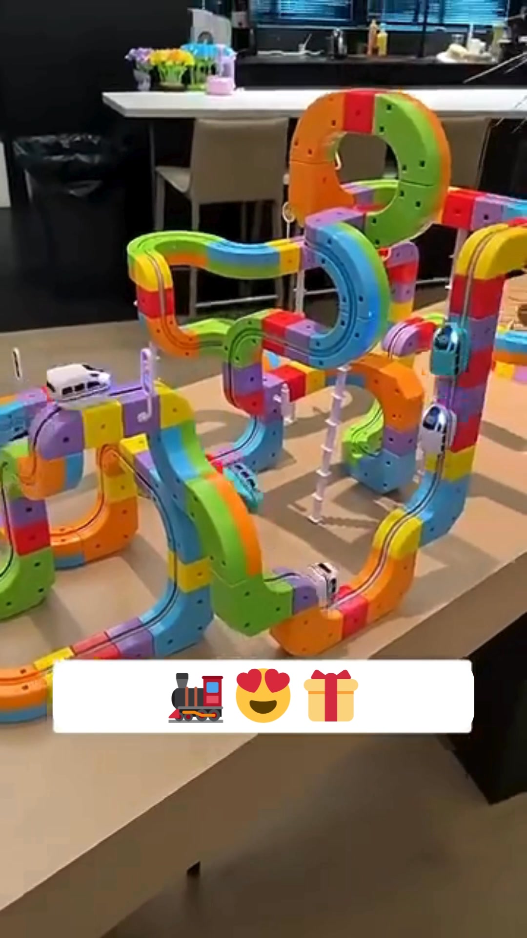 Tiny Dreams UK - The Magic Rail Cube Track Kids Toy turns... | Facebook