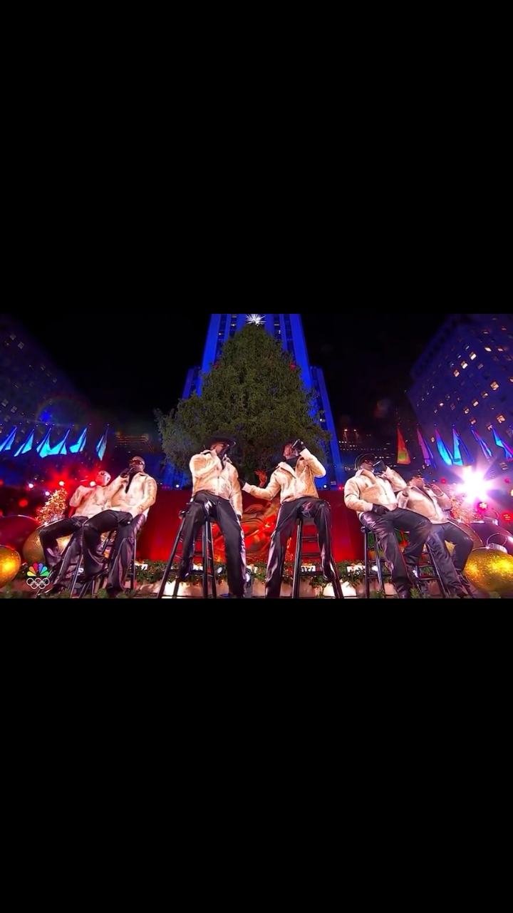 Performing It’s Christmas (All Over The World), Live at Rockefeller ...