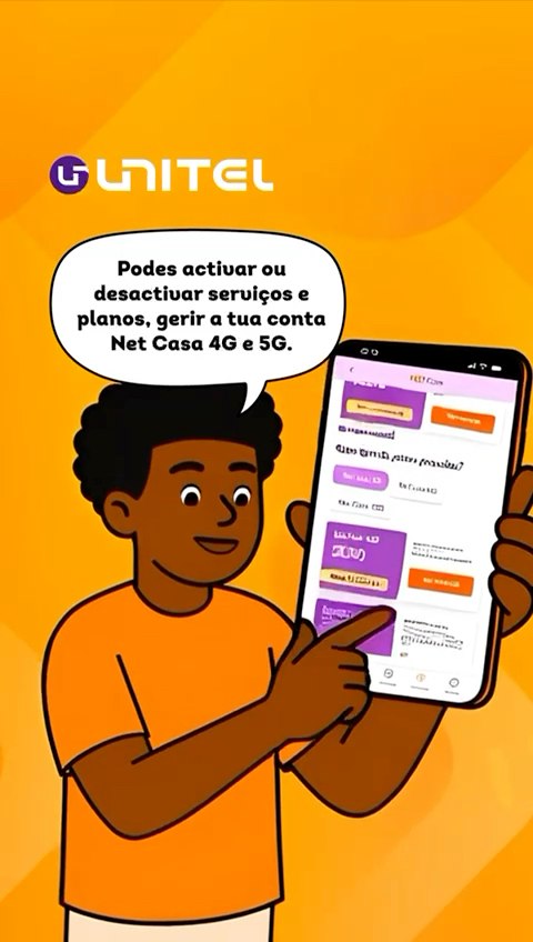 Sabias que na App MyUnitel, podes consultar o teu saldo, o Pin & Puk ...