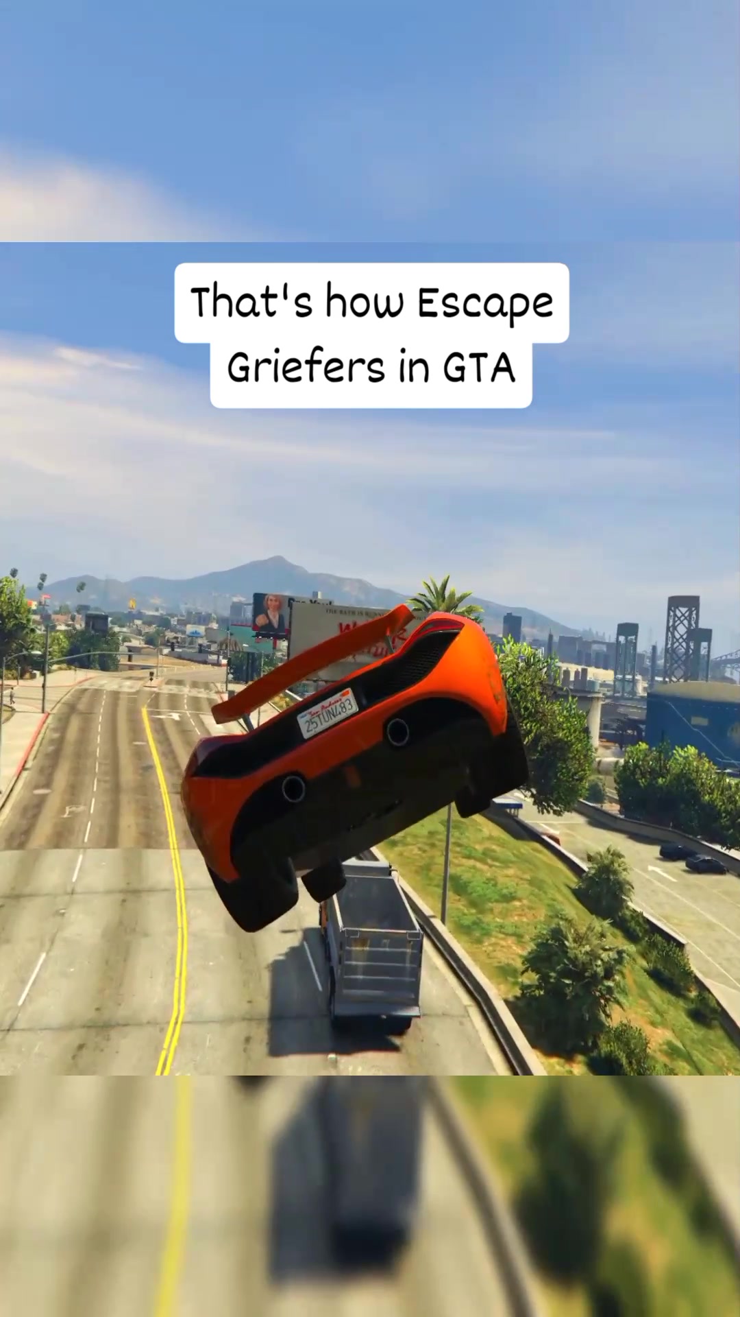 He will never find me here😂 #gtaonline #gta5 #gta5online #gtaviral # ...