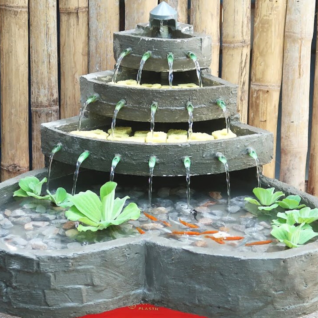 Mini Waterfall in a Beautiful Heart Shape | waterfall | Mini Waterfall ...