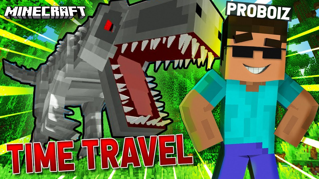 Time Travelling To The Past In Minecraft #Proboiz95 #Proboii #COD # ...