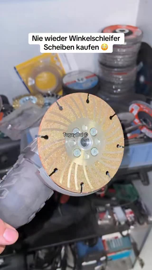 2er Set Grooving Wheel Für Winkelschleifer – Flache Diamant-Gratierscheibe Für Fliesen, Marmor & Stein, Nass & Trocken, 5/8-11 Aufnahme