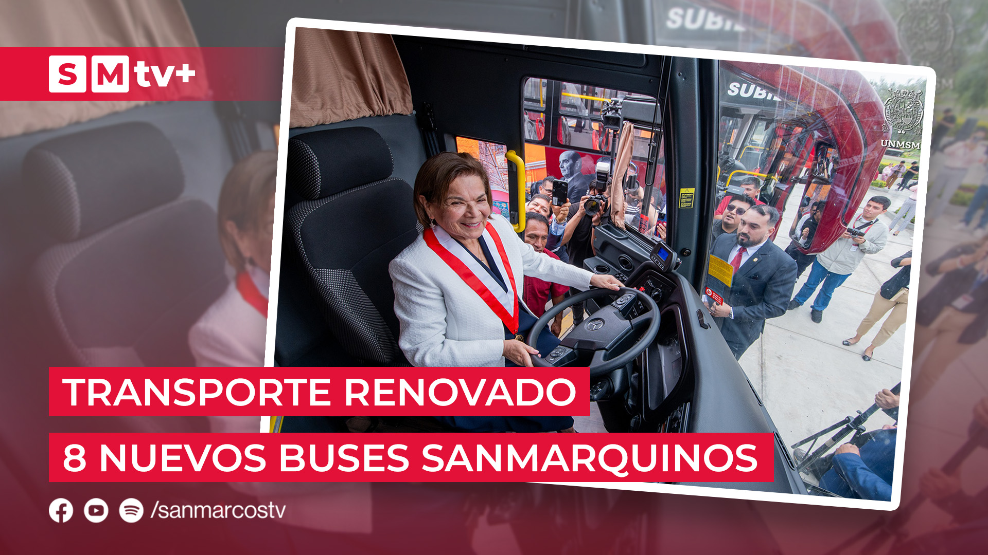 ¡🚍 San Marcos acelera a toda marcha hacia el futuro! 🚍 Ocho buses 2025 ...