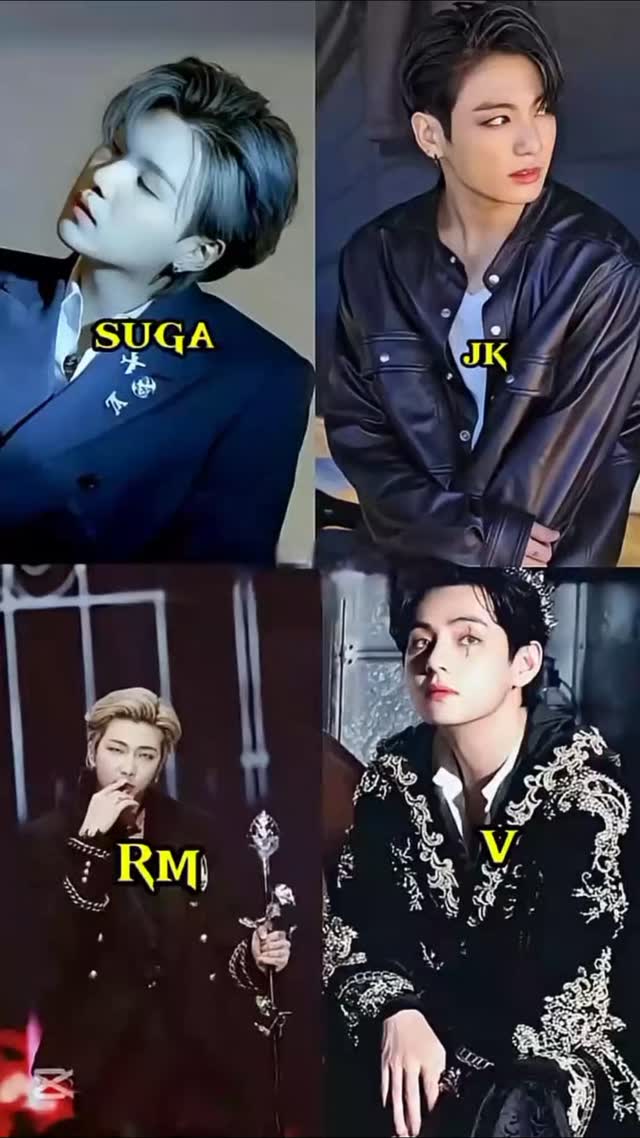 The BTS rap line: RM, SUGA, and J-HOPE They serve as the