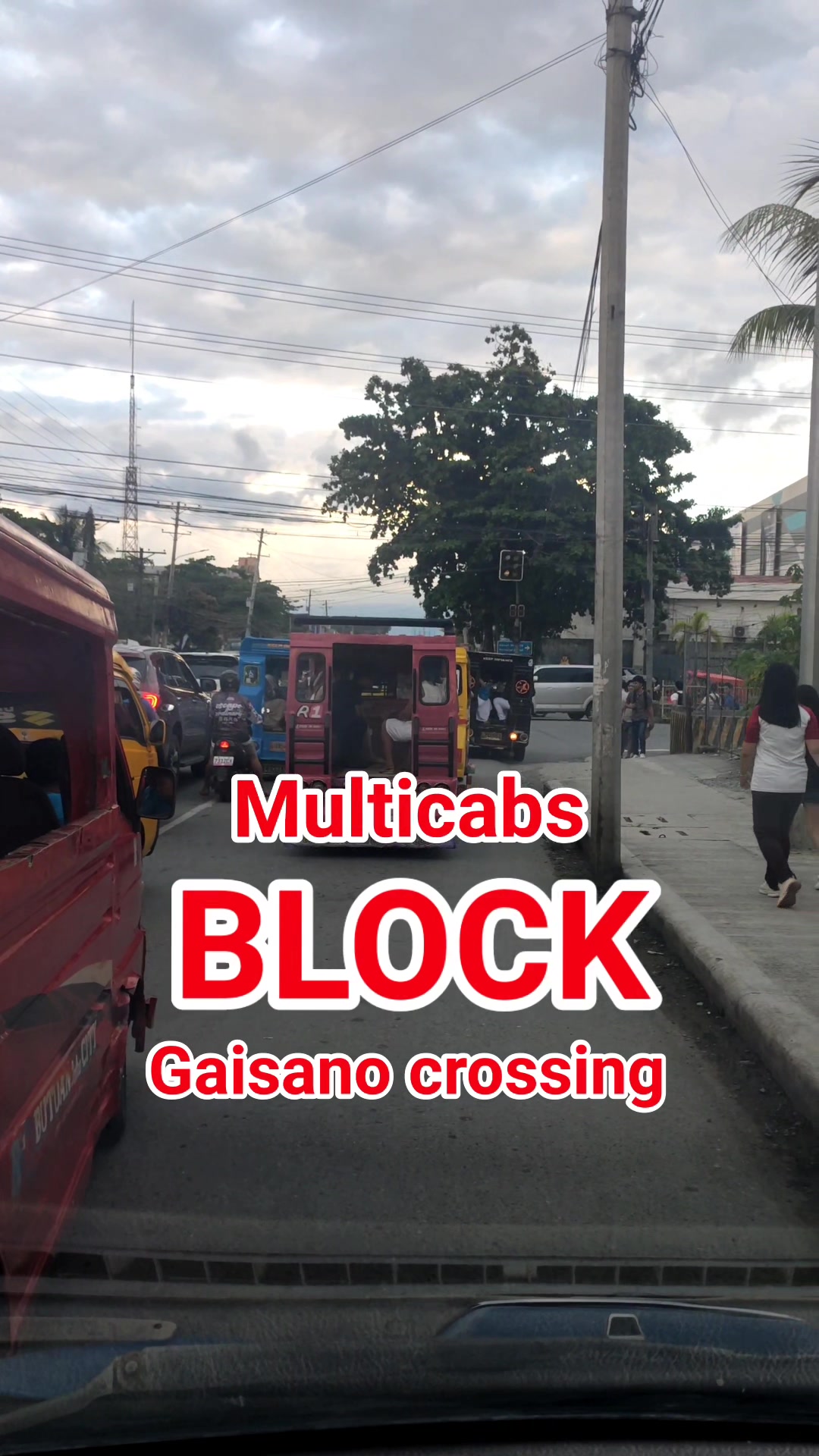 Ang ilang mga multicab driver ay talagang walang pakialam kung ...