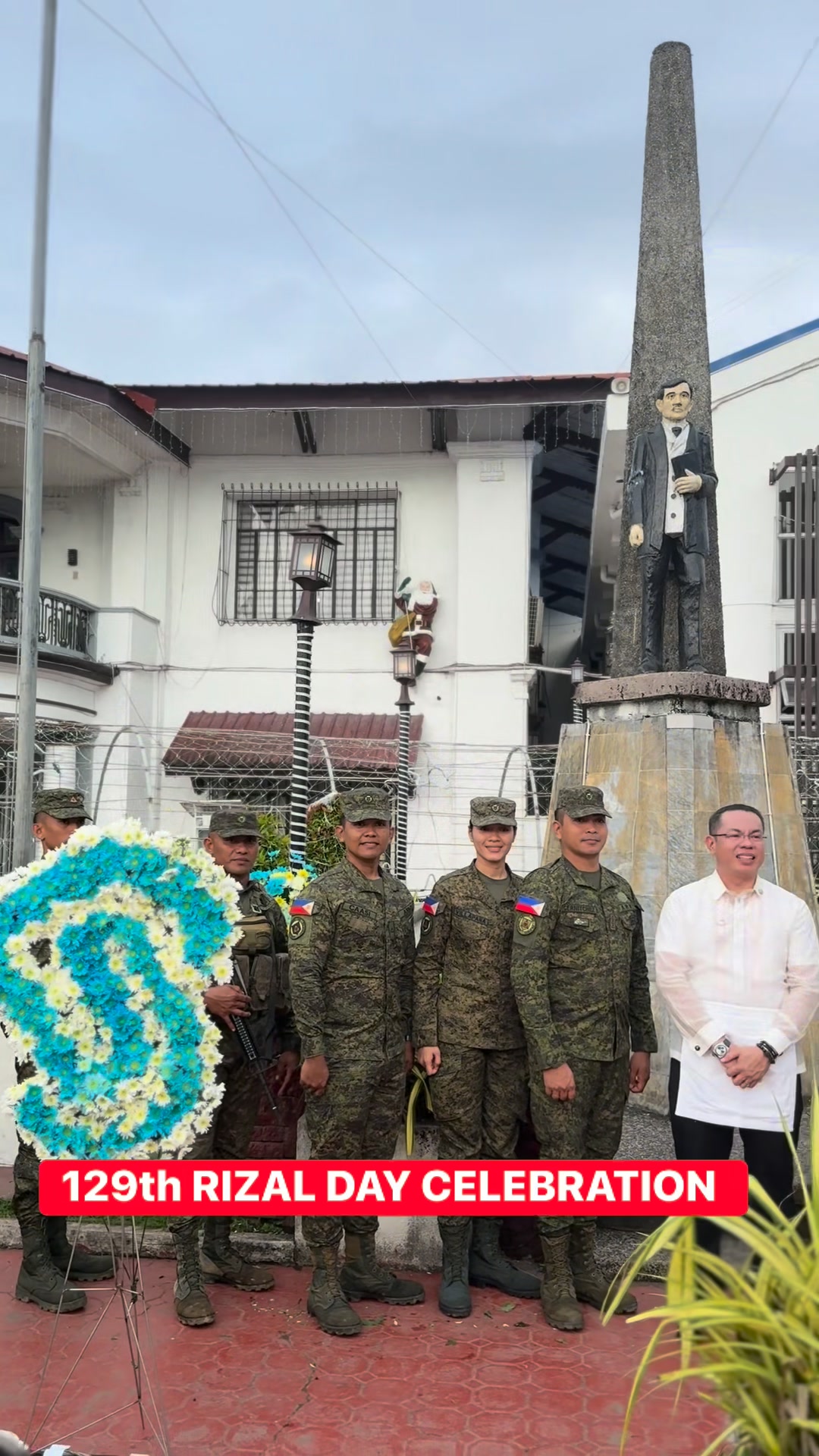 129th Rizal Day Celebration Message 🇵🇭 Today, as we commemorate the ...