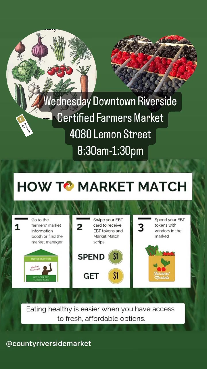 County of Riverside Certified Farmers Market | Riverside CA