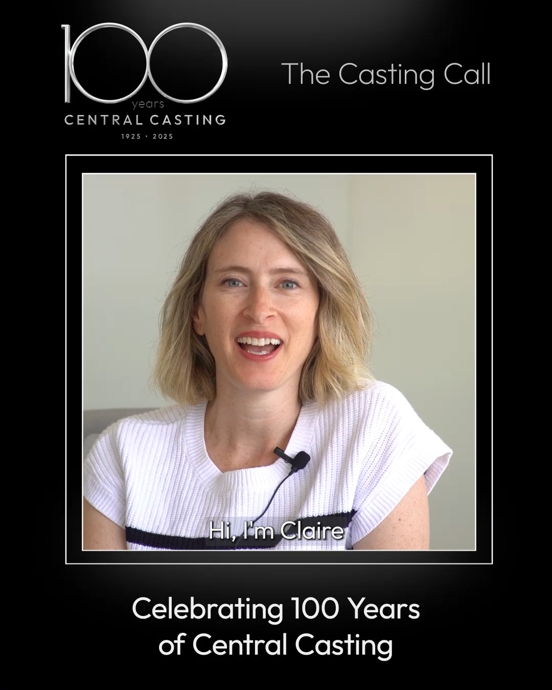 100 Years of Casting: A Legacy of Dreams. Casting Director Claire ...
