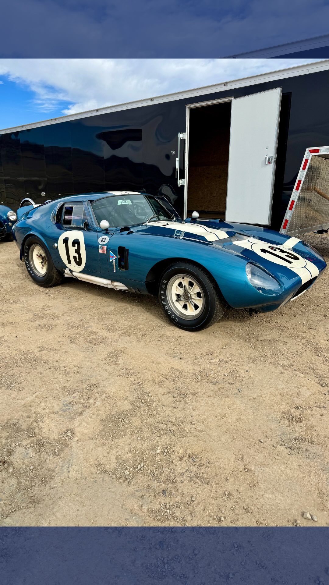 As followup to my post earlier today of the original Shelby Cobra