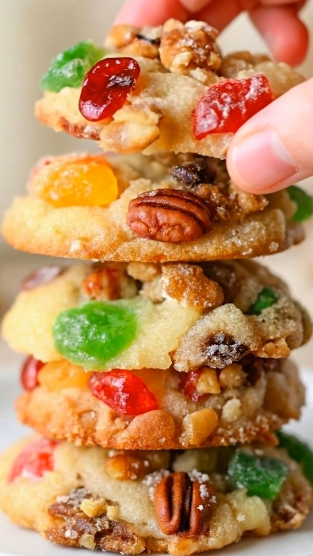 Christmas Fruitcake Cookies | Chewy, Buttery & Just Like Grandma's ...